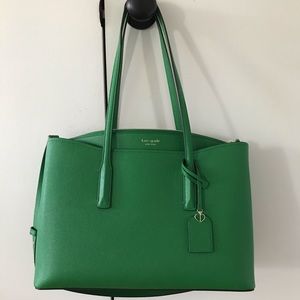 Kate Spade New York Margaux Work Tote in Green
